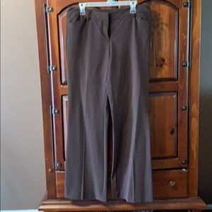Brown dress pants